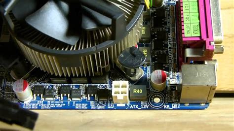 power supply hook up motherboard